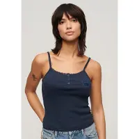 Superdry Camiseta Sem Mangas Essential Button Down