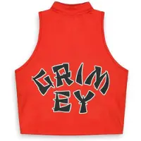 Grimey Camiseta Sem Mangas Com Gola Alta Lucky Dragon
