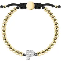 La Petite Story Pulseira Boules Letter P