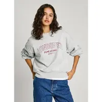 Pepe Jeans para mulher. PL581464 Sweatshirt Fiorelina cinzenta (M), Casual, Cinza, Algodão