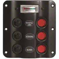 A.a.a. Painel Elétrico Com Voltímetro