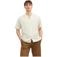Jack & Jones Camisa De Manga Curta Blujude Camp Collar
