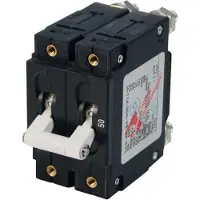 Blue Sea Systems Interruptor De Circuito Bipolar Da Série C