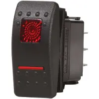 Blue Sea Systems Interruptor Contura Ii Spdt Ligado/desligado/ligado