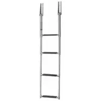 VETUS Escada De Piscina Inox 4 Degraus Larga