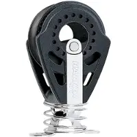 Harken Roldana De Bloco De Carbono Com Mola E Alça De Olho Montadas 40 Mm
