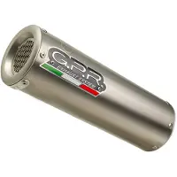 Gpr Exhaust Systems Silenciador Slip On Homologado M3 Natural Ducati Scrambler 800 21-22 Titanium