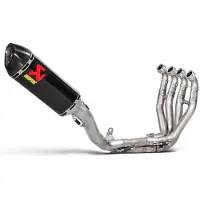 Akrapovic Sistema De Linha Completa Não Homologado Evolution Line Kawasaki Zx-10r 16-18 S-k10e9-zc
