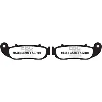 EBC Pastilhas De Freio Sinterizadas Fa-r Series Fa664r