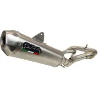 Gpr Exhaust Systems Sistema De Linha Completa Não Homologado Yamaha Yz 450 Fx 2016-2018
