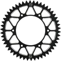 Holeshot Roda Dentada Traseira 224l-520-50bl 520 Chain Aluminium