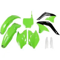 Ufo Kit De Plásticos Kawasaki Kxf 450 2006-2006 Kakit205f-026 Fork Protectors &