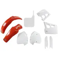 Ufo Kit De Plásticos Honda Cr 250 1990-1991 Hokit097f-999k Fork Protectors &