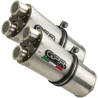Gpr Exclusive Silenciador Não Homologado Com Tubo De Ligação Honda Varadero 1000 1999-2011