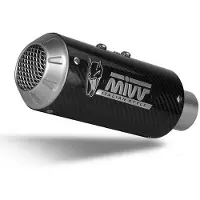 MIVV Silenciador Slip-on Não Homologado Mk3 Kawasaki Ninja 400 2018-20/z400 2019-20 K.047.sm3c