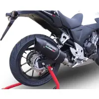 Gpr Exhaust Systems Silenciador Slip On Homologado Furore Evo4 Nero Honda Cb400 X 2019-2024 E5 Oval