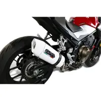 Gpr Exhaust Systems Silenciador Slip On Homologado Albus Evo4 Honda Cb400 X 2019-2024 E5 Oval