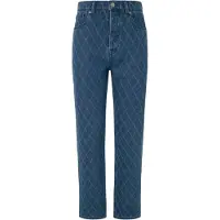 Pepe Jeans para mulher. PL204722 Uhw Diamond straight jeans azul (26/30), Casual, Algodão, Denim