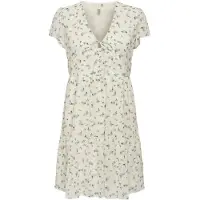ONLY Vestido 'AIDA ELISA' azul claro / verde / cor-de-rosa / branco