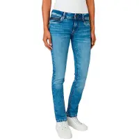 Pepe Jeans para mulher. PL204165VU1 Jean New Brooke azul (25/32), Casual, Algodão, Denim, Sustentável