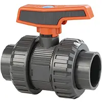 Cepex 36518 Válvulas De Esfera Pvc-u Ø3 Série Standard Pe Epdm Bsp Rosca Fêmea Ponto Azul