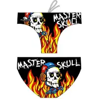 Turbo Slip De Banho Master Halloween Skulls