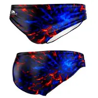 Turbo Slip De Banho Red Blue Fire