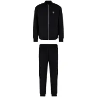 Emporio Armani para homem. 8NPV56_PJ4EZ Xaile preto de qualidade superior (XXS), Casual, Esportivo, Multisport, Poliéster