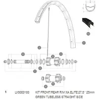 Mavic Aro Xa Elite Tubeless
