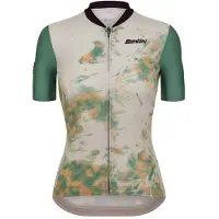 Santini Camisola De Ciclismo De Manga Curta Marble Slim Fit