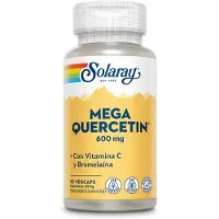 Solaray Pequena Mega Quercetina 600mg 30 Unidades