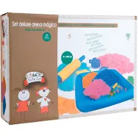 Deqube Conjunto Xl De Areia Mágica 1.5kg