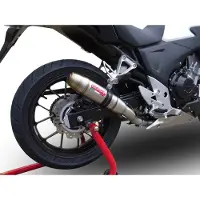 Gpr Exhaust Systems Silenciador Slip On Homologado Deeptone Inox Honda Cb400 X 2019-2024 E5 Round