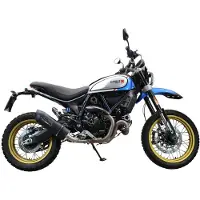 Gpr Exhaust Systems Silenciador Homologado Com Tubo De Ligação Ducati Scrambler 800 Urban Motard 2021-2023 E5 Db Killer Catalyst