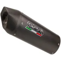 Gpr Exhaust Systems Silenciador Oval Homologado Furore Evo4 Nero Royal Enfield Interceptor 650 19-20 Ref:e4.roy.11.cat.fne4