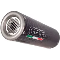 Gpr Exhaust Systems Silenciador Homologado M3 Poppy Kawasaki Z 750/s 04-06 Ref:k.42.m3.pp Stainless Steel Slip On
