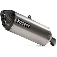 Akrapovic Silenciador Slip On Homologado Slip-on Line Suzuki Dl/v-strom 1050 2020-2024 S-s10so18-haft