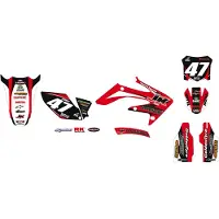 Why Stickers Kit Gráfico Honda Crf250r 2004-2009 Replica Jk Mx