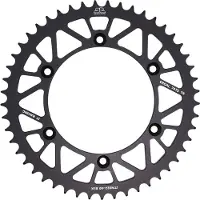 JT Sprockets Roda Dentada Traseira 520 Jta822.52blk Aluminium