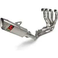 Akrapovic Sistema De Linha Completa Não Homologado Evolution Line Honda Cbr 1000 Rr/r Fireblade/sp 20 S-h10e3-aplt