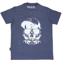 Rock Or Die Camiseta De Manga Curta Skull Crew