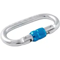 Fixe Climbing Gear Mosquetão Steel Screw Gate Adur 20 Unidades