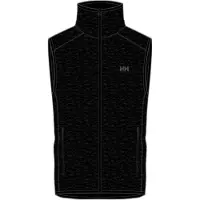 Helly Hansen para homem. 49463 Colete polar Varde 2.0 preto (M), Casual, Poliéster