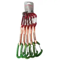 Qi´roc Mosquetão Wifi Straight/curve Clip+express Dyneema 10x120 Mm+mini 5 Unidades