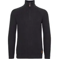 !Solid Pullover 'Xenox' castanho / cinzento