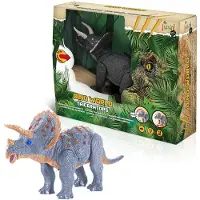 Tachan Figura De Triceratops A Andar Com Luzes E Som