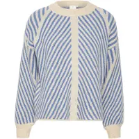 Kaffe Pullover 'Vera' bege / azul céu