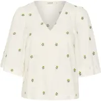 Soaked in luxury Blusa amarelo / verde / preto / branco