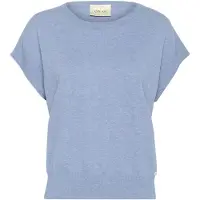 Cream Pullover 'Dela' azulado