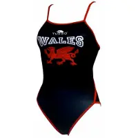 Turbo Fato De Banho De Alças Finas Wales Dragon